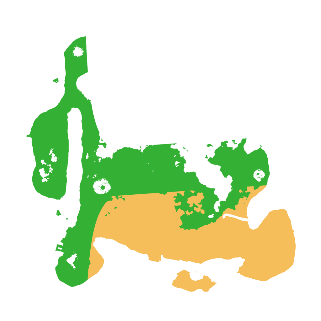 Biome Rust Map: Procedural Map, Size: 3000, Seed: 230924