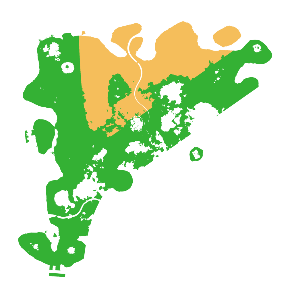 Biome Rust Map: Procedural Map, Size: 3650, Seed: 82112843