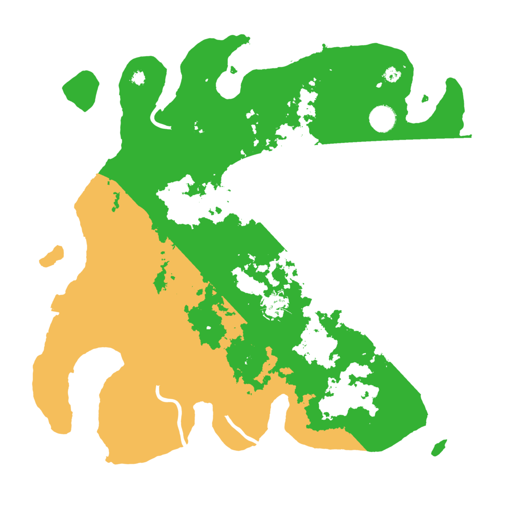 Biome Rust Map: Procedural Map, Size: 3450, Seed: 8269976