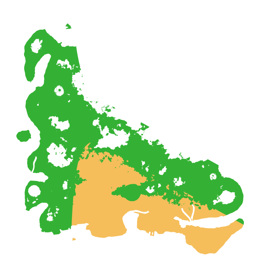 Biome Rust Map: Procedural Map, Size: 4100, Seed: 11154355