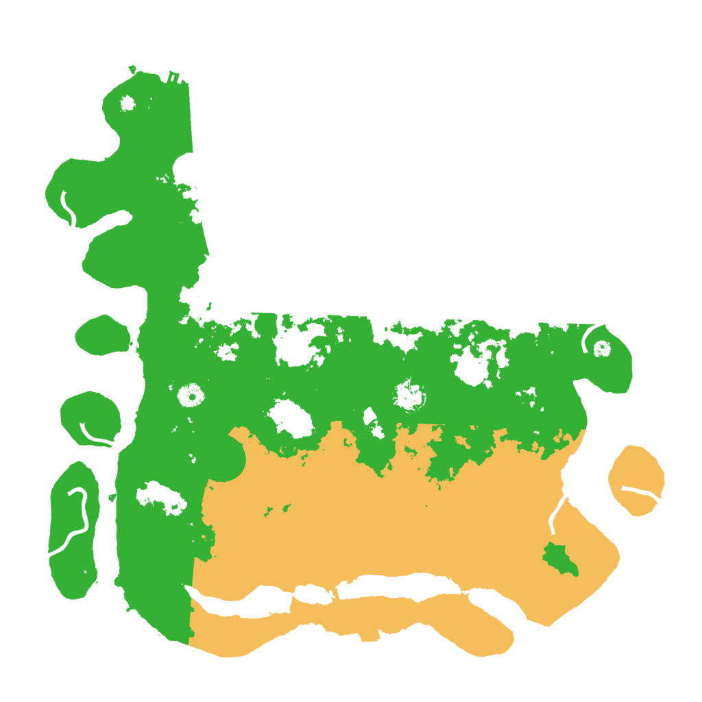 Biome Rust Map: Procedural Map, Size: 4250, Seed: 71387728