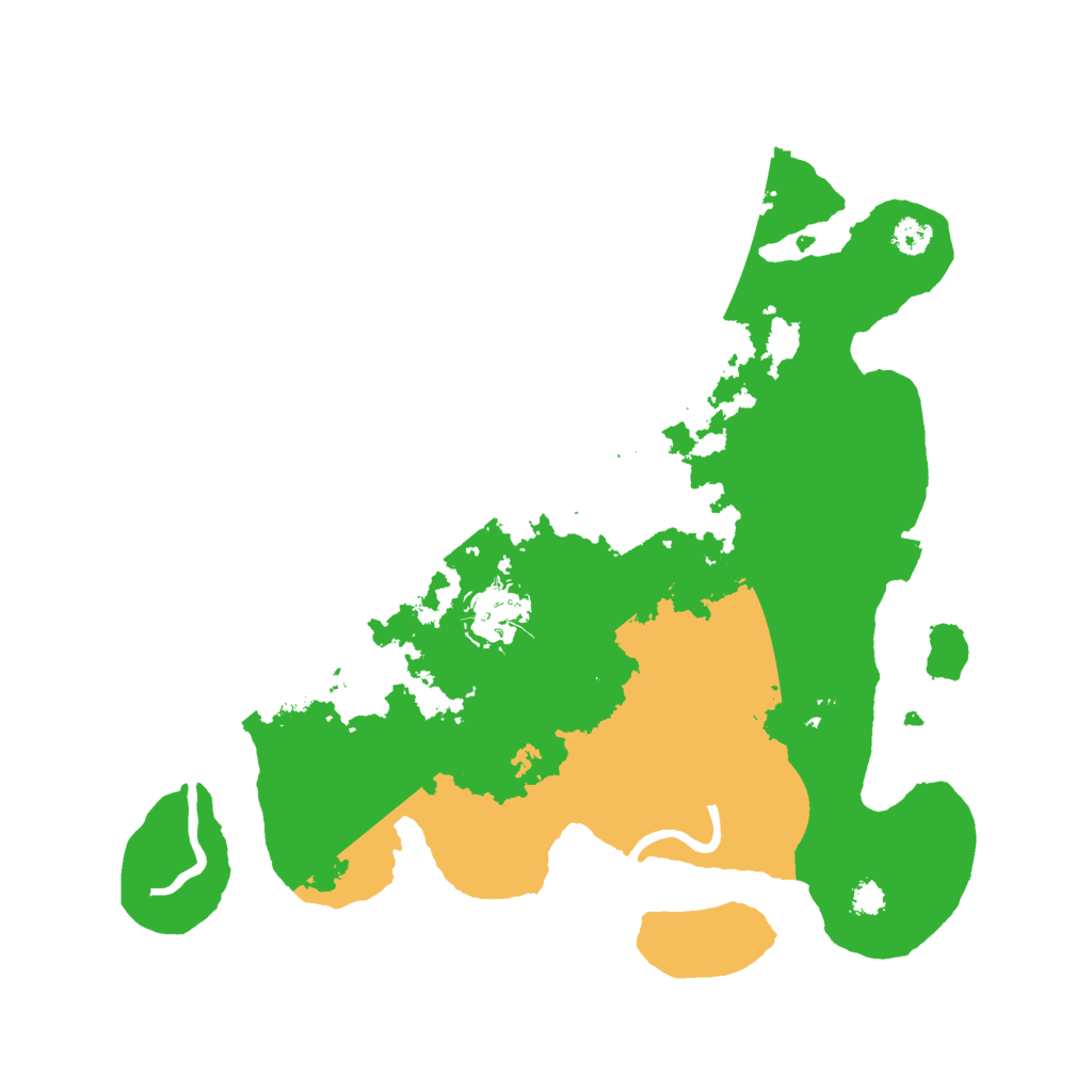 Biome Rust Map: Procedural Map, Size: 3000, Seed: 8539714