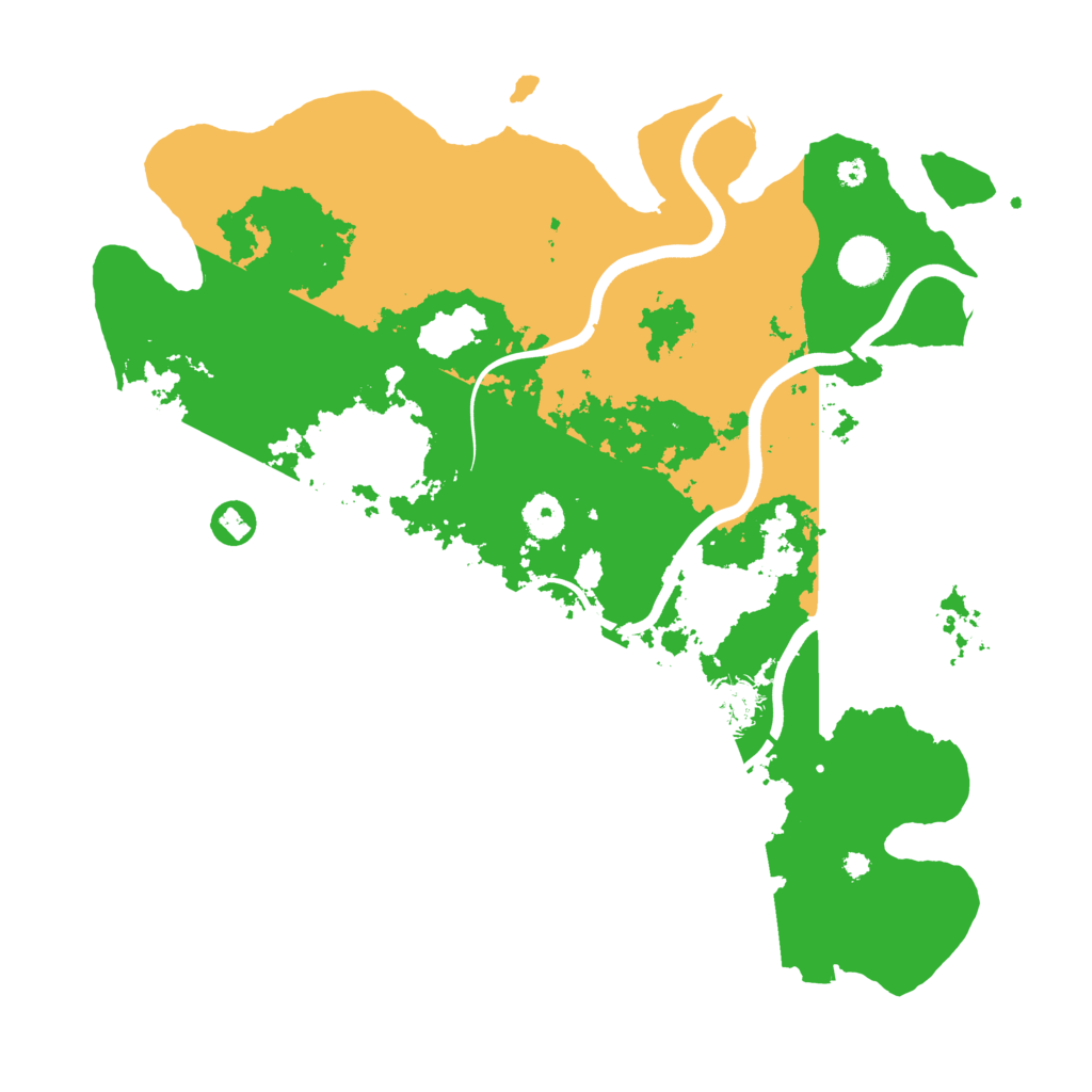 Biome Rust Map: Procedural Map, Size: 3850, Seed: 72123868