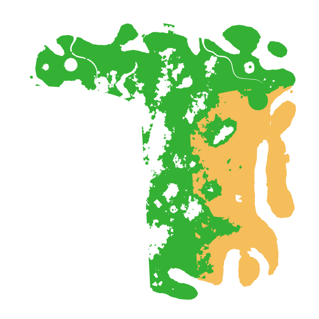 Biome Rust Map: Procedural Map, Size: 4300, Seed: 68509162