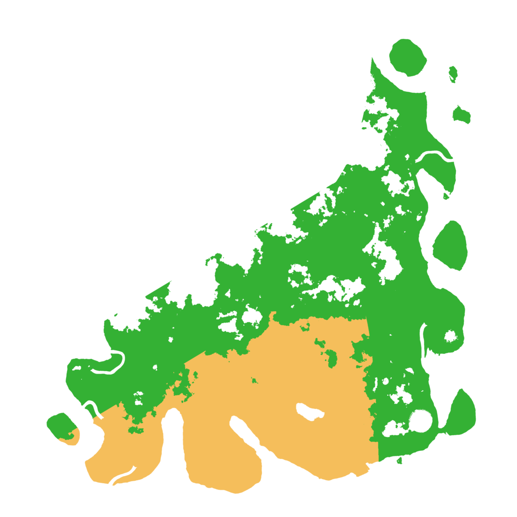 Biome Rust Map: Procedural Map, Size: 4000, Seed: 61945852