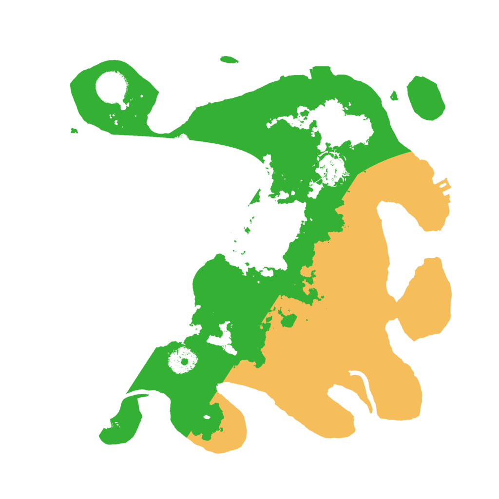 Biome Rust Map: Procedural Map, Size: 2800, Seed: 1475879899