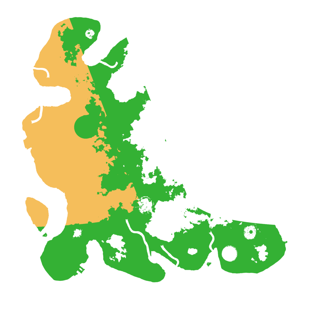 Biome Rust Map: Procedural Map, Size: 3550, Seed: 73956373