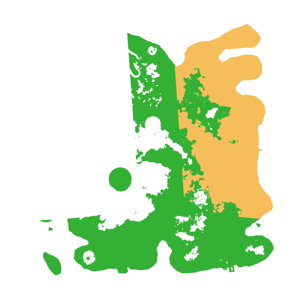 Biome Rust Map: Procedural Map, Size: 3500, Seed: 890031916