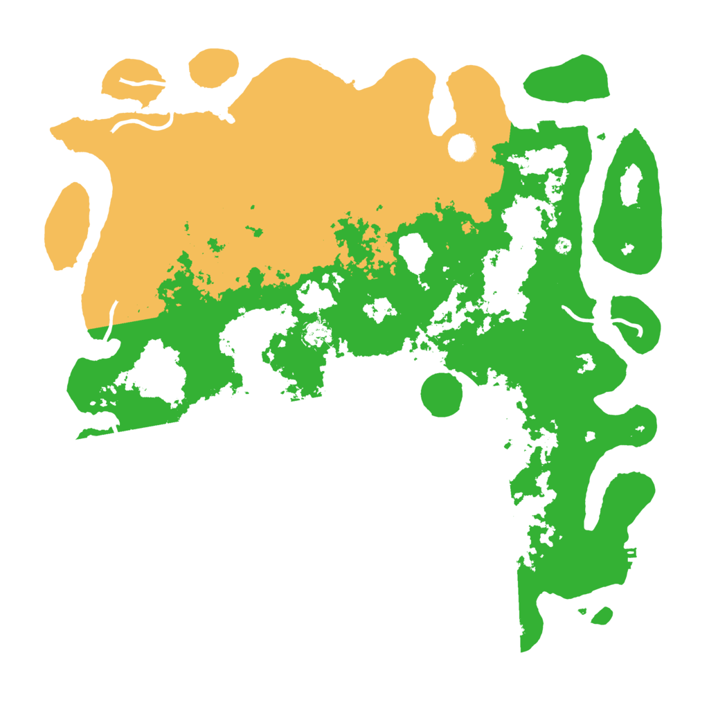 Biome Rust Map: Procedural Map, Size: 4500, Seed: 1598037959