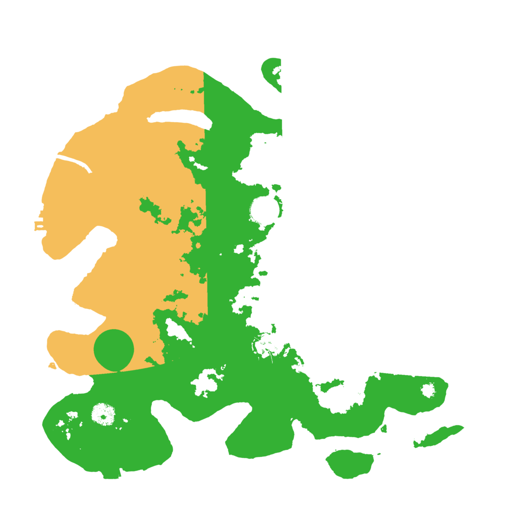 Biome Rust Map: Procedural Map, Size: 3400, Seed: 8321682