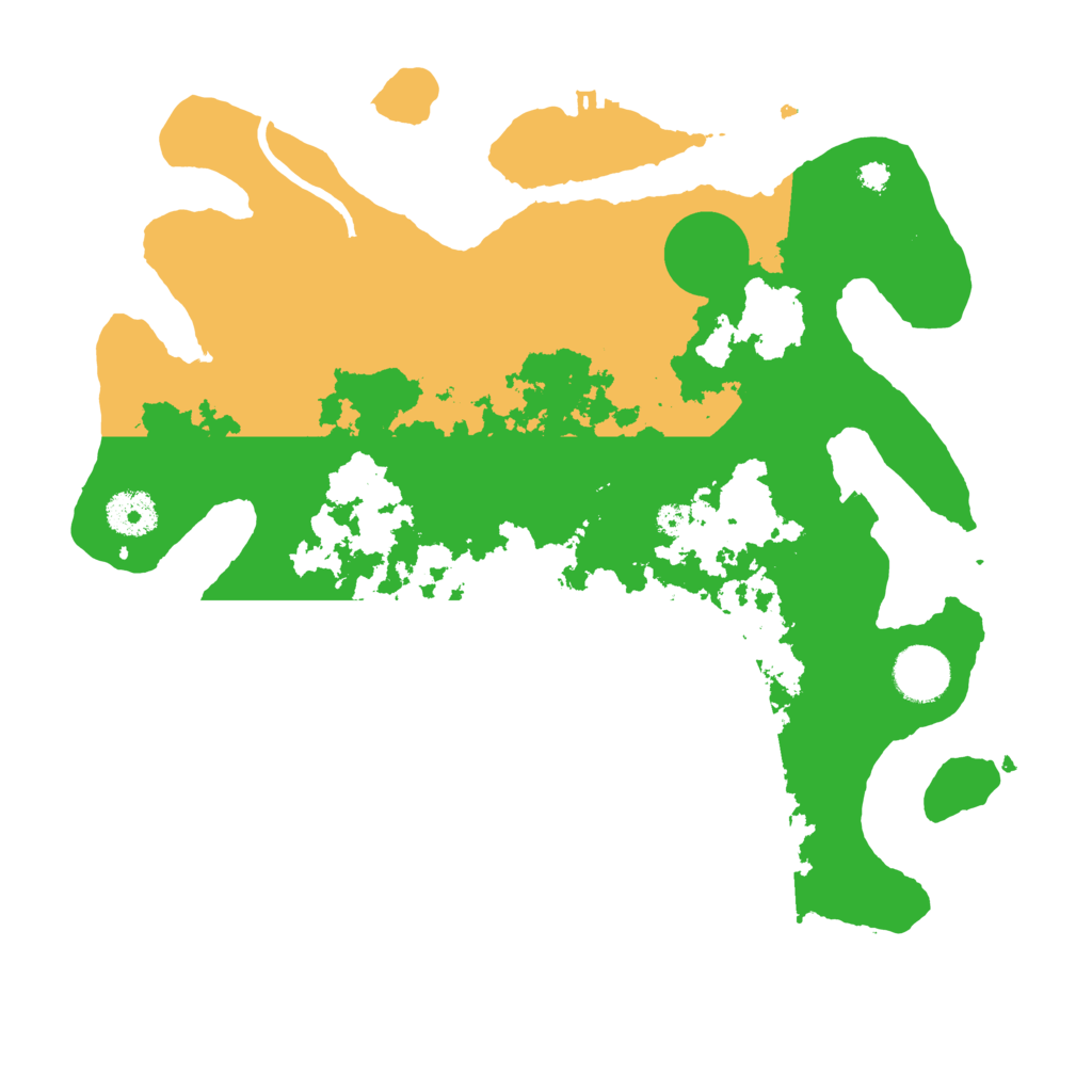 Biome Rust Map: Procedural Map, Size: 3400, Seed: 51826513