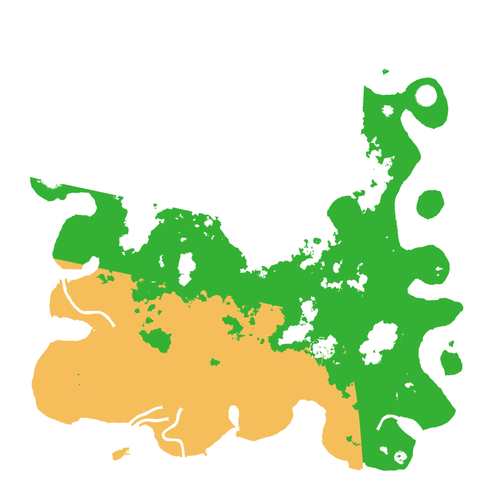 Biome Rust Map: Procedural Map, Size: 4100, Seed: 74211408