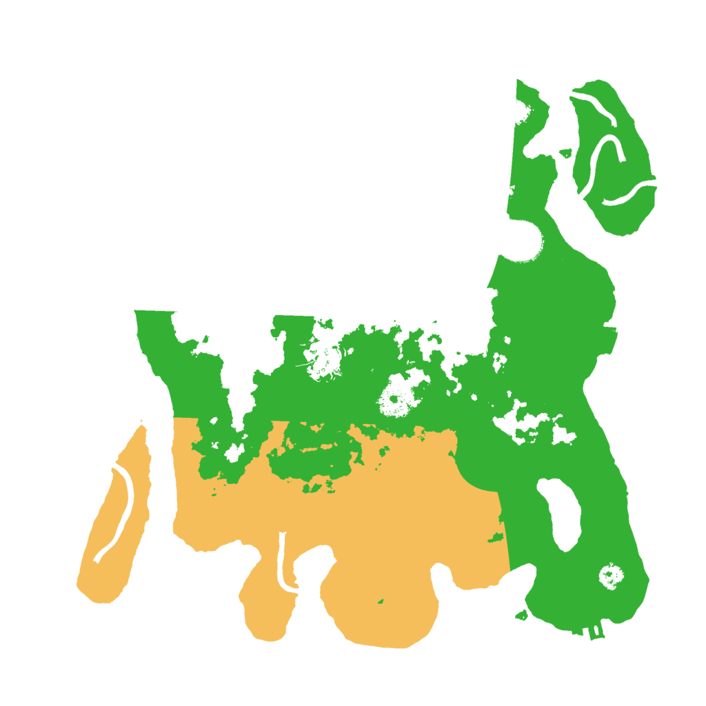 Biome Rust Map: Procedural Map, Size: 3000, Seed: 44871