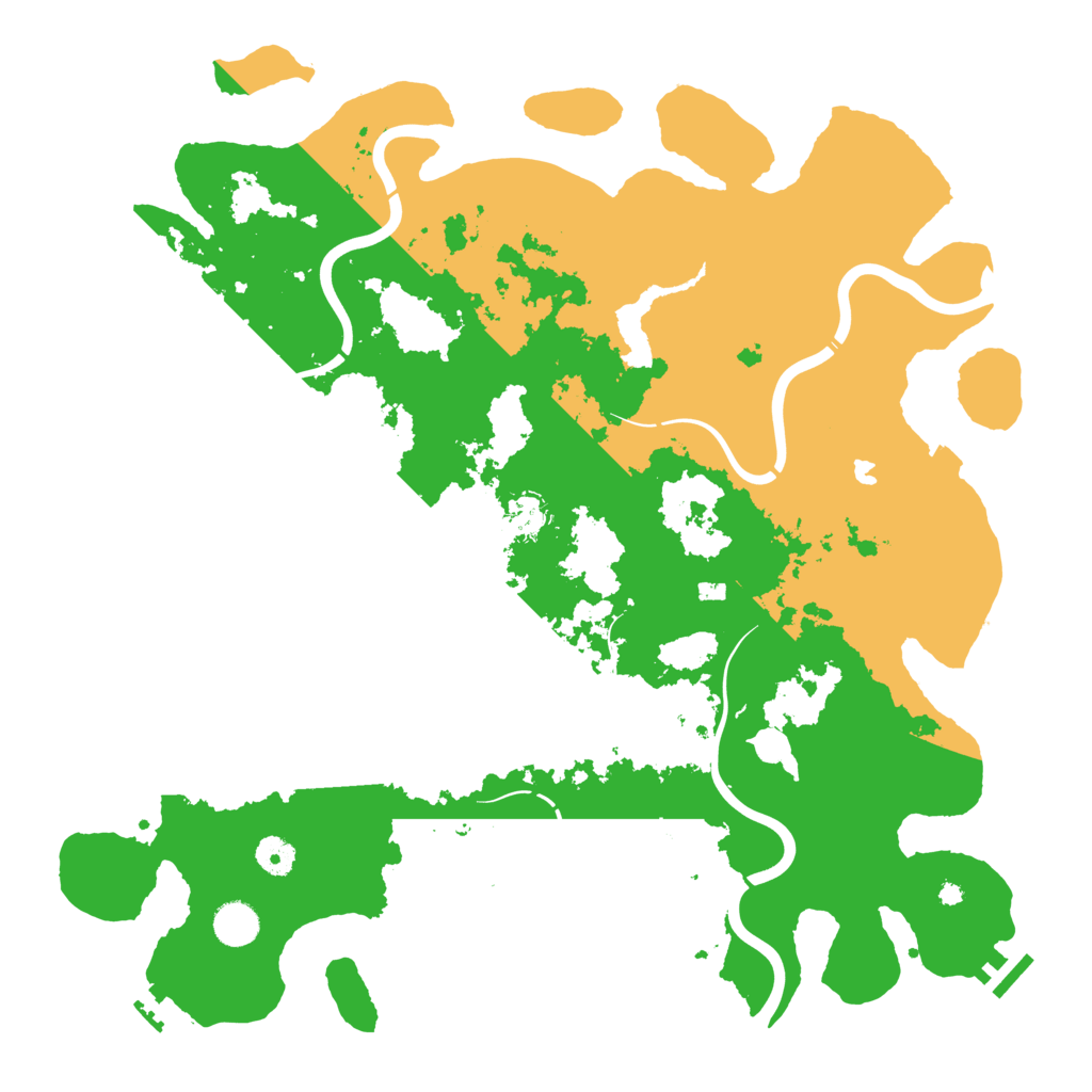 Biome Rust Map: Procedural Map, Size: 4250, Seed: 79062234