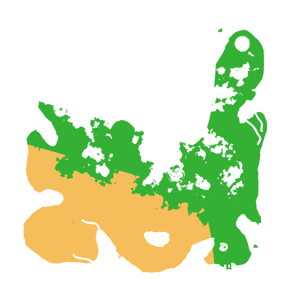 Biome Rust Map: Procedural Map, Size: 3450, Seed: 97664509