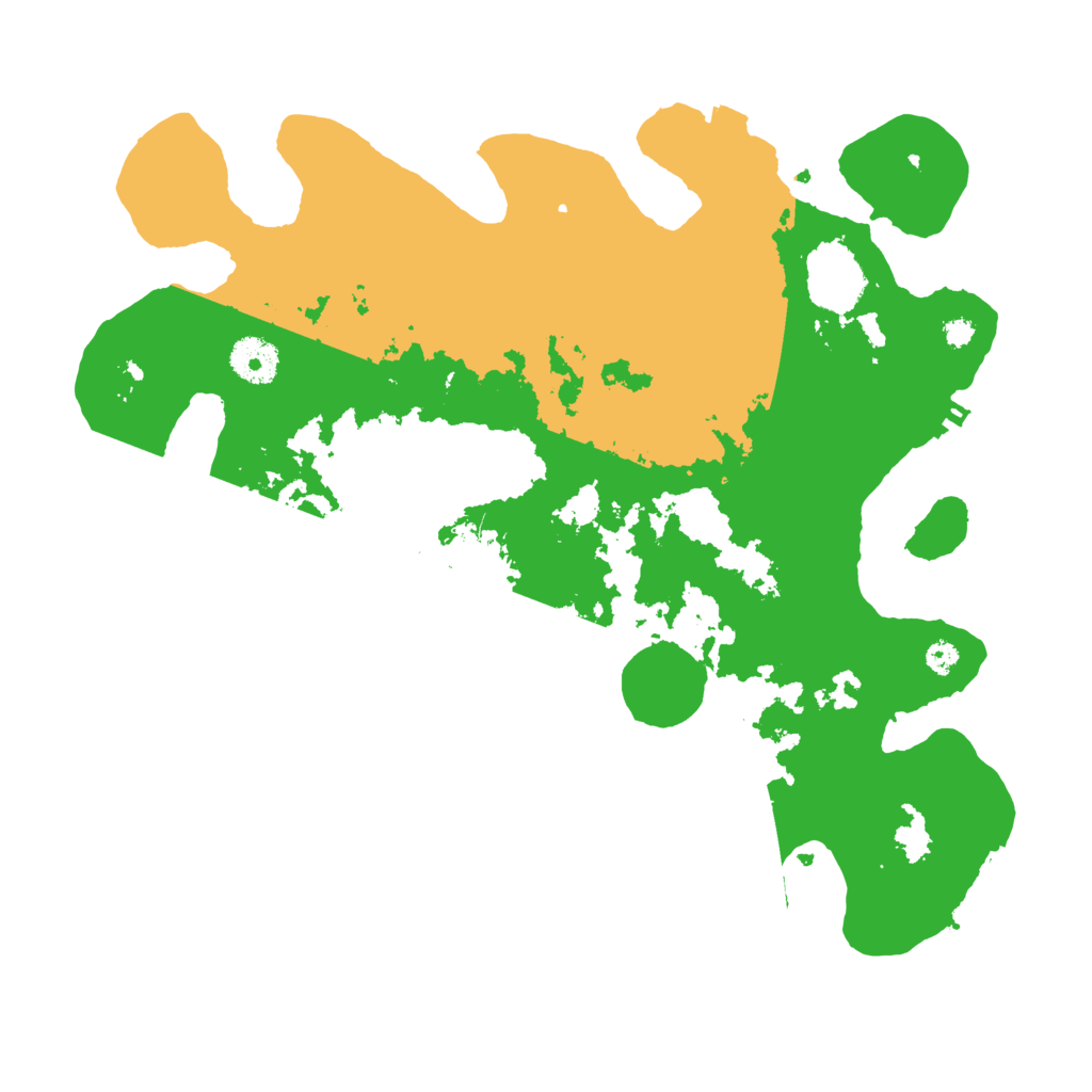 Biome Rust Map: Procedural Map, Size: 3500, Seed: 1864096799