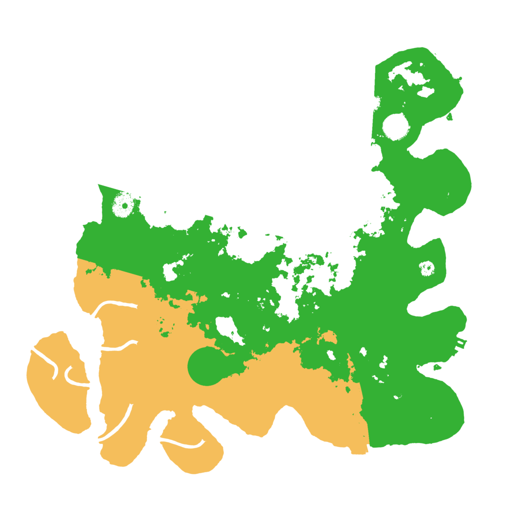 Biome Rust Map: Procedural Map, Size: 3500, Seed: 475919000