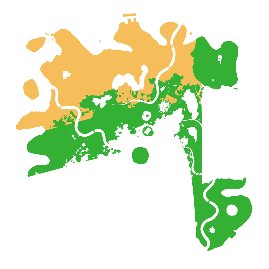 Biome Rust Map: Procedural Map, Size: 4250, Seed: 63882752