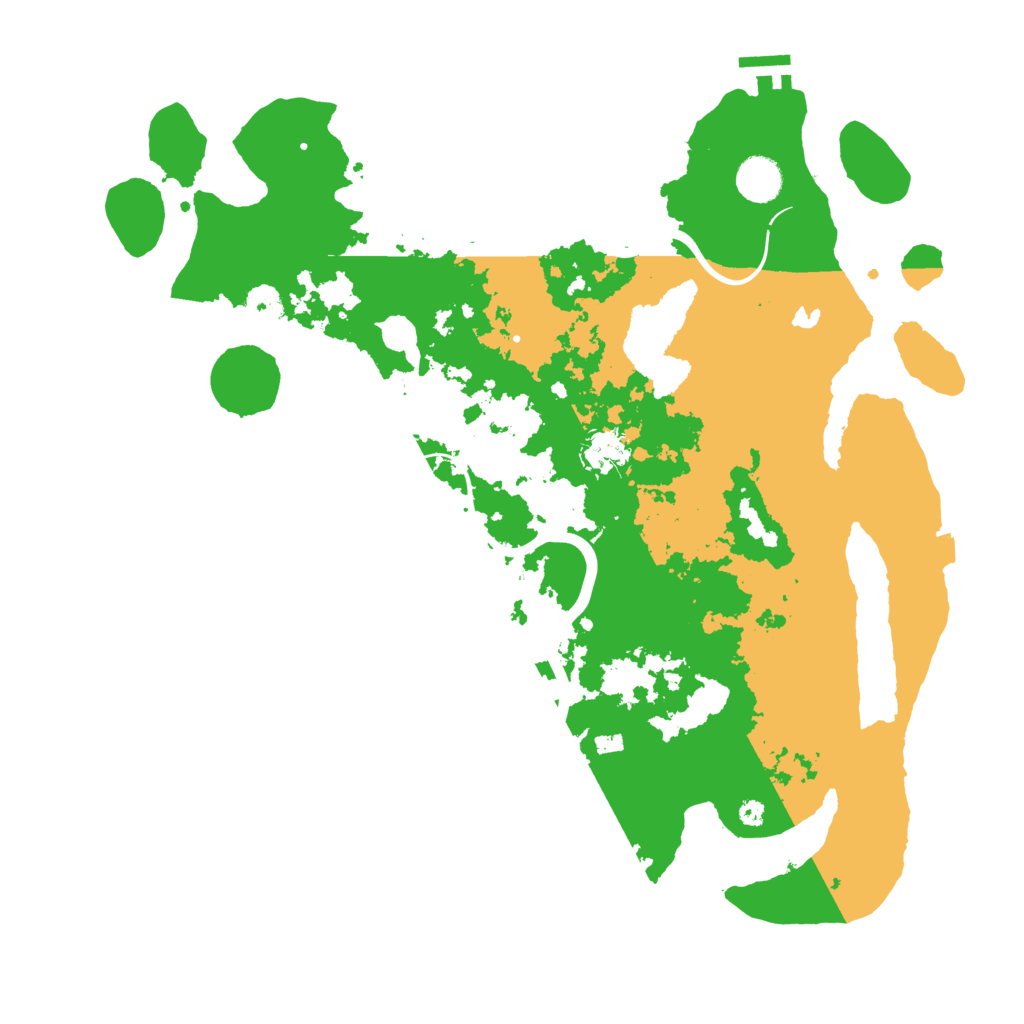 Biome Rust Map: Procedural Map, Size: 4000, Seed: 190923