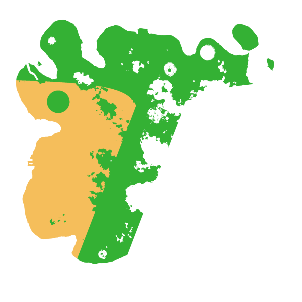 Biome Rust Map: Procedural Map, Size: 3550, Seed: 83563546