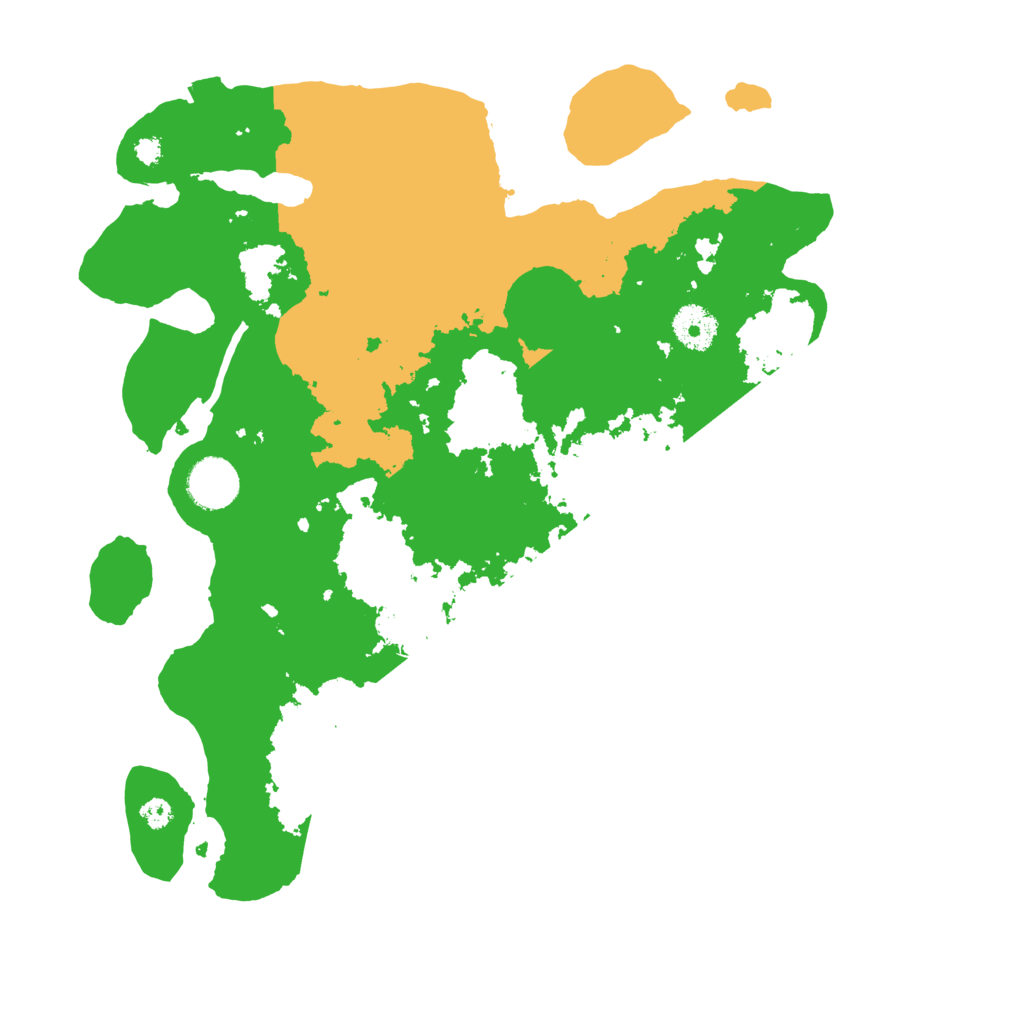 Biome Rust Map: Procedural Map, Size: 3500, Seed: 8912