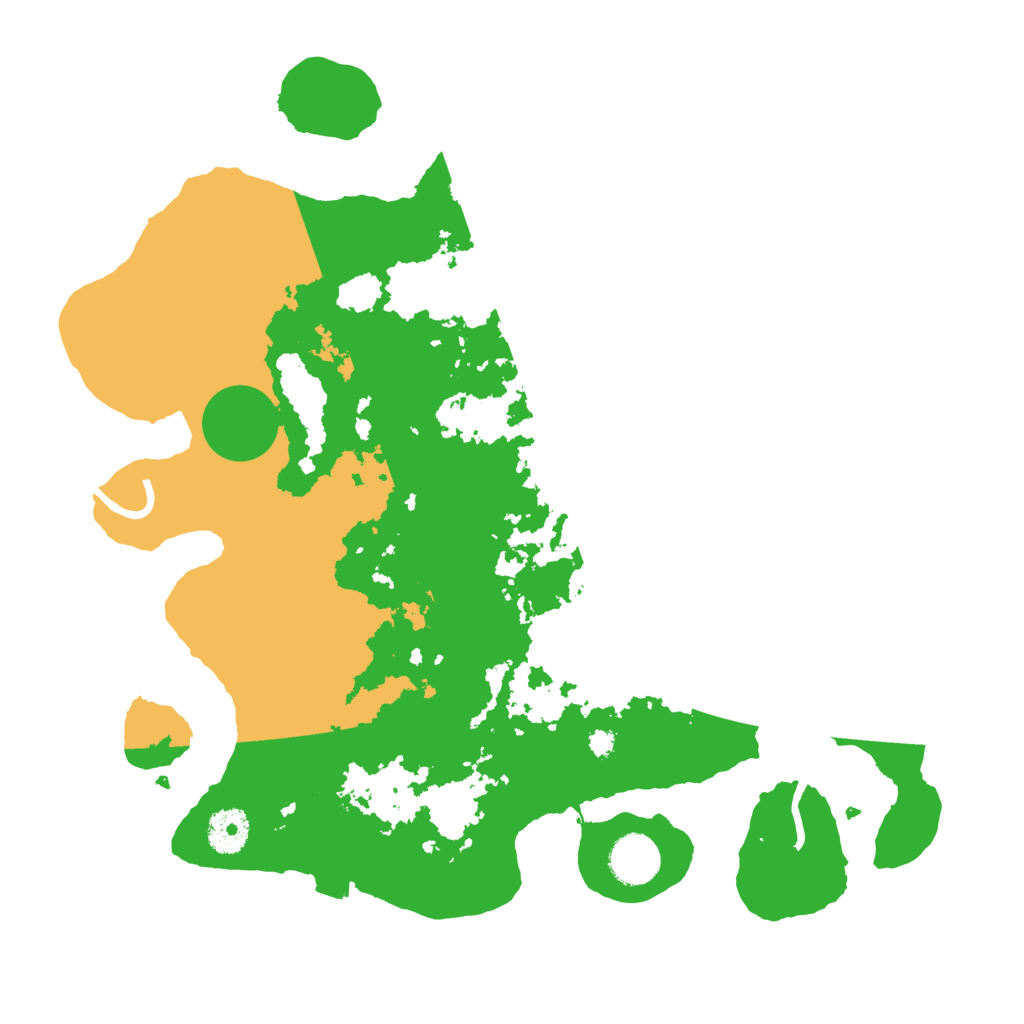 Biome Rust Map: Procedural Map, Size: 3550, Seed: 8356841
