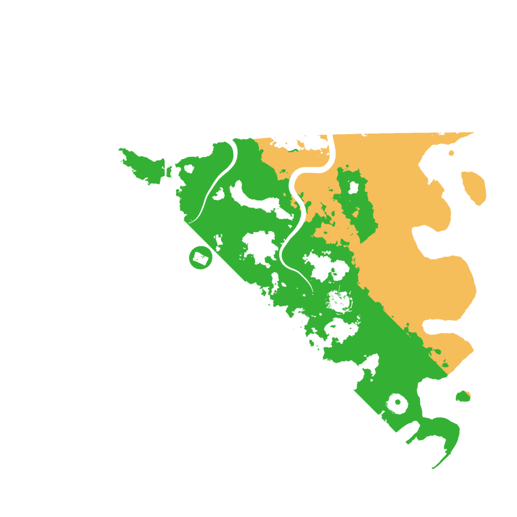 Biome Rust Map: Procedural Map, Size: 3850, Seed: 34341350