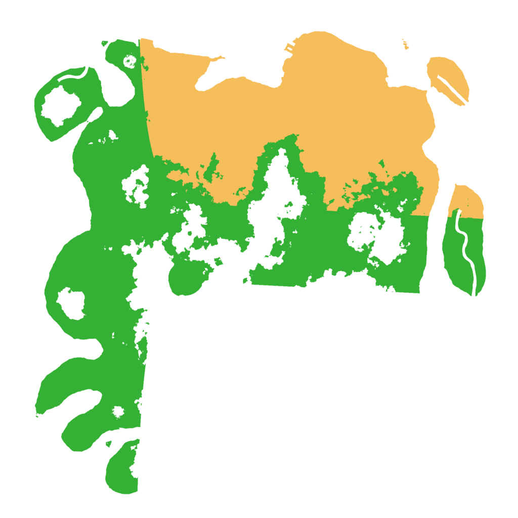 Biome Rust Map: Procedural Map, Size: 4100, Seed: 14696626