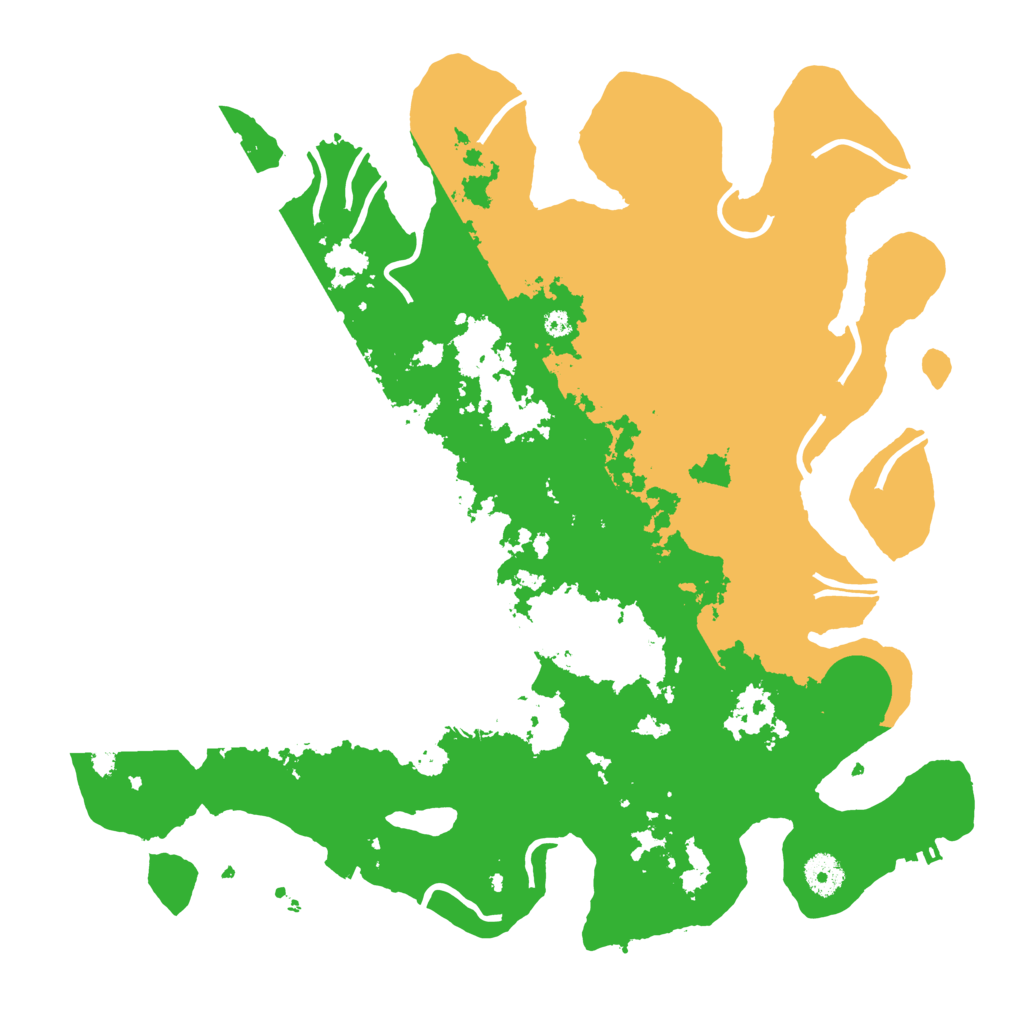 Biome Rust Map: Procedural Map, Size: 3850, Seed: 46612754