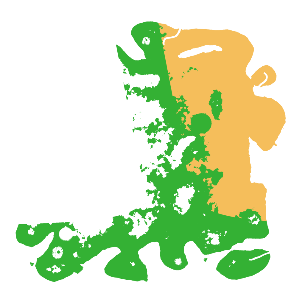 Biome Rust Map: Procedural Map, Size: 4000, Seed: 637824014