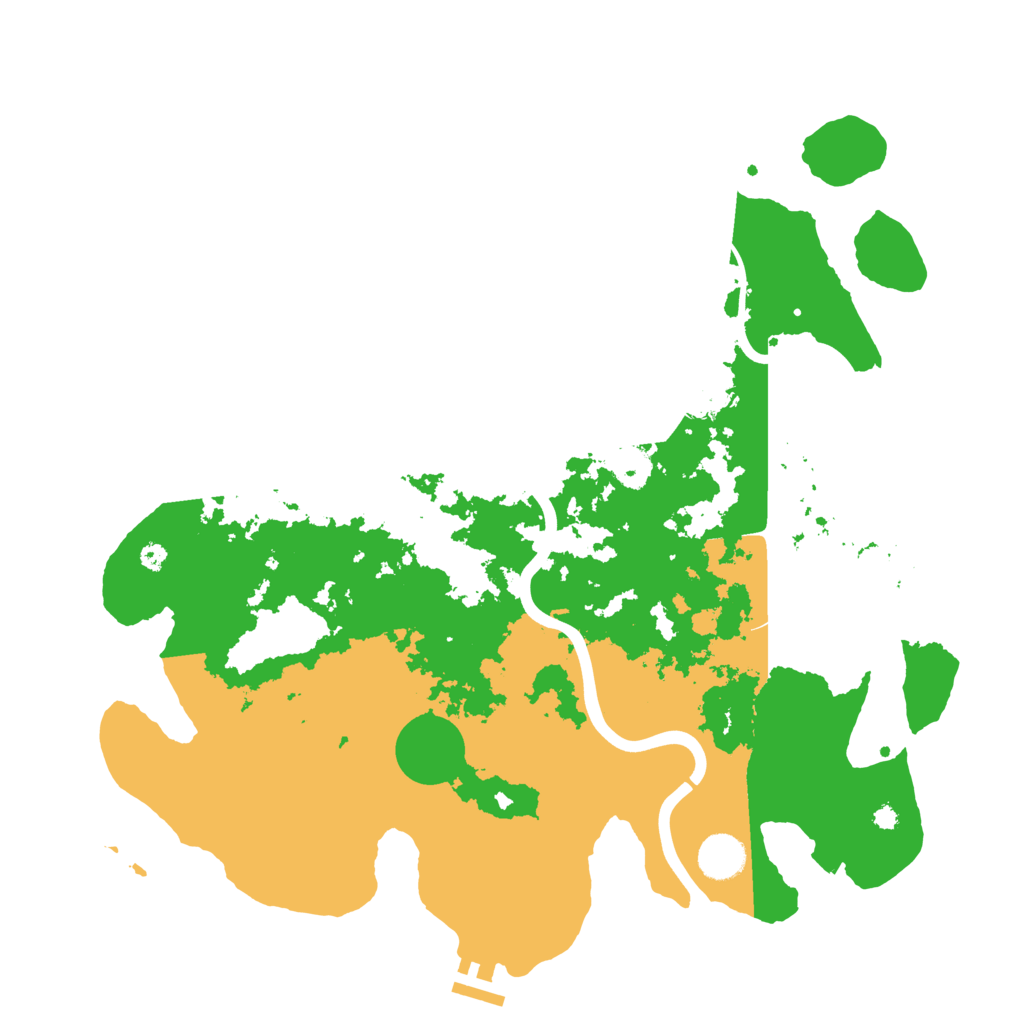 Biome Rust Map: Procedural Map, Size: 3900, Seed: 34566852