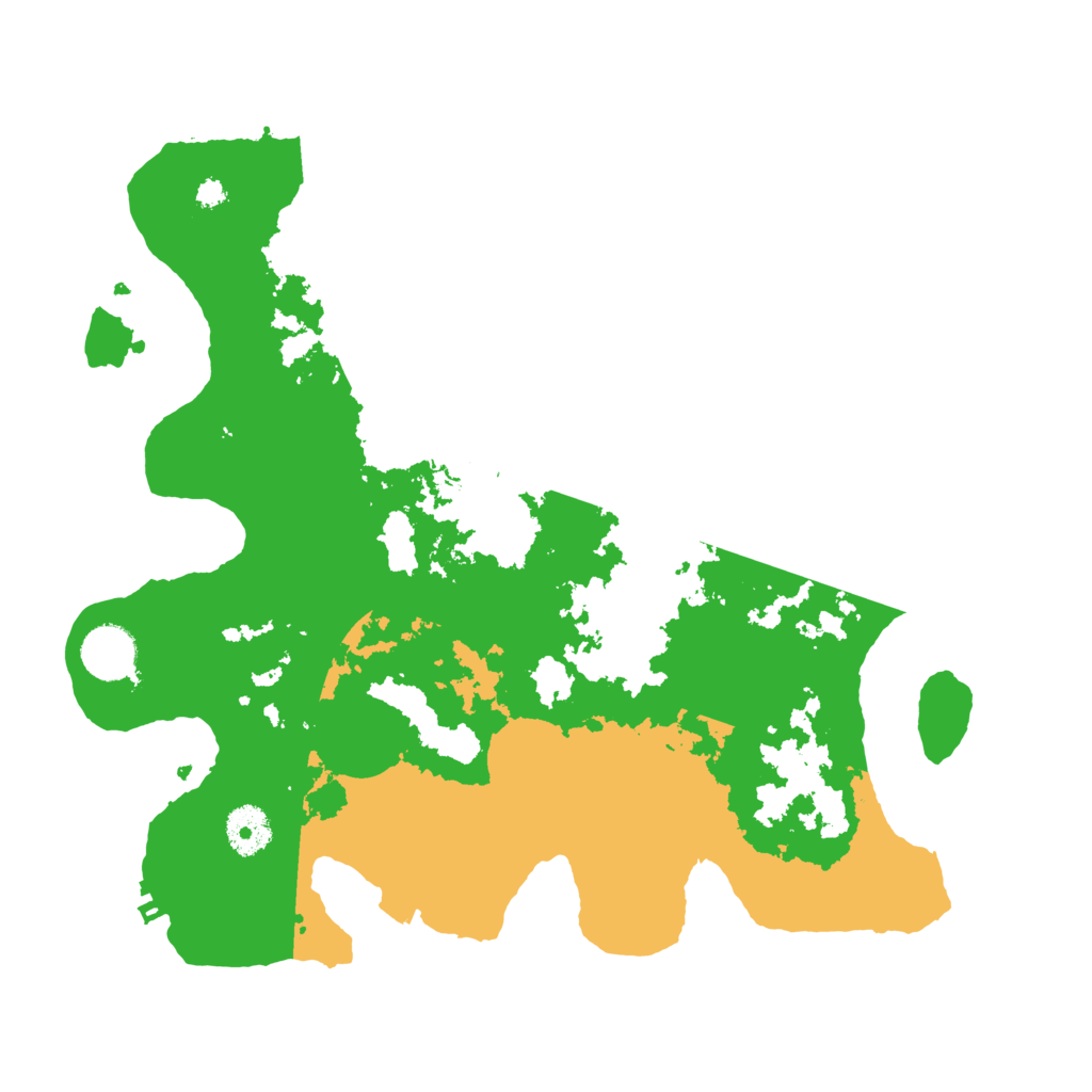 Biome Rust Map: Procedural Map, Size: 3500, Seed: 25687123