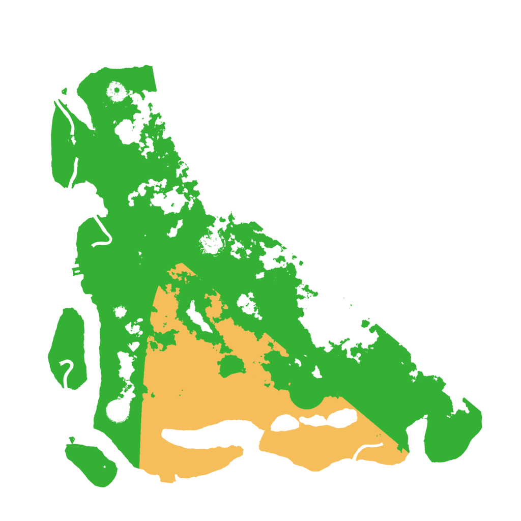 Biome Rust Map: Procedural Map, Size: 4000, Seed: 84528167