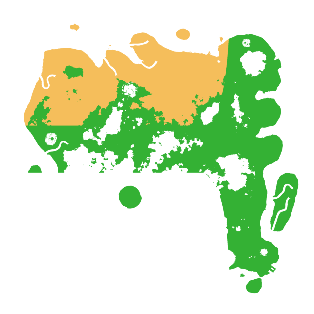 Biome Rust Map: Procedural Map, Size: 3900, Seed: 60149739