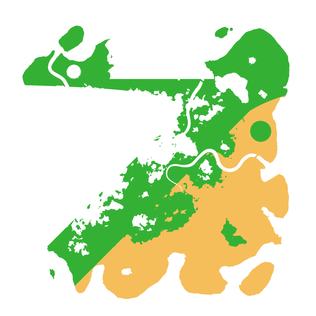 Biome Rust Map: Procedural Map, Size: 4000, Seed: 83530089