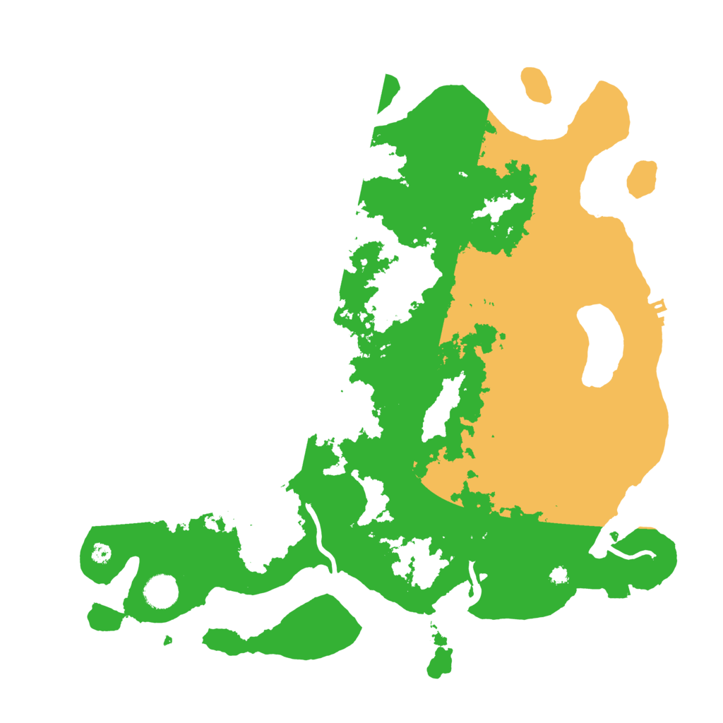Biome Rust Map: Procedural Map, Size: 3750, Seed: 74635905