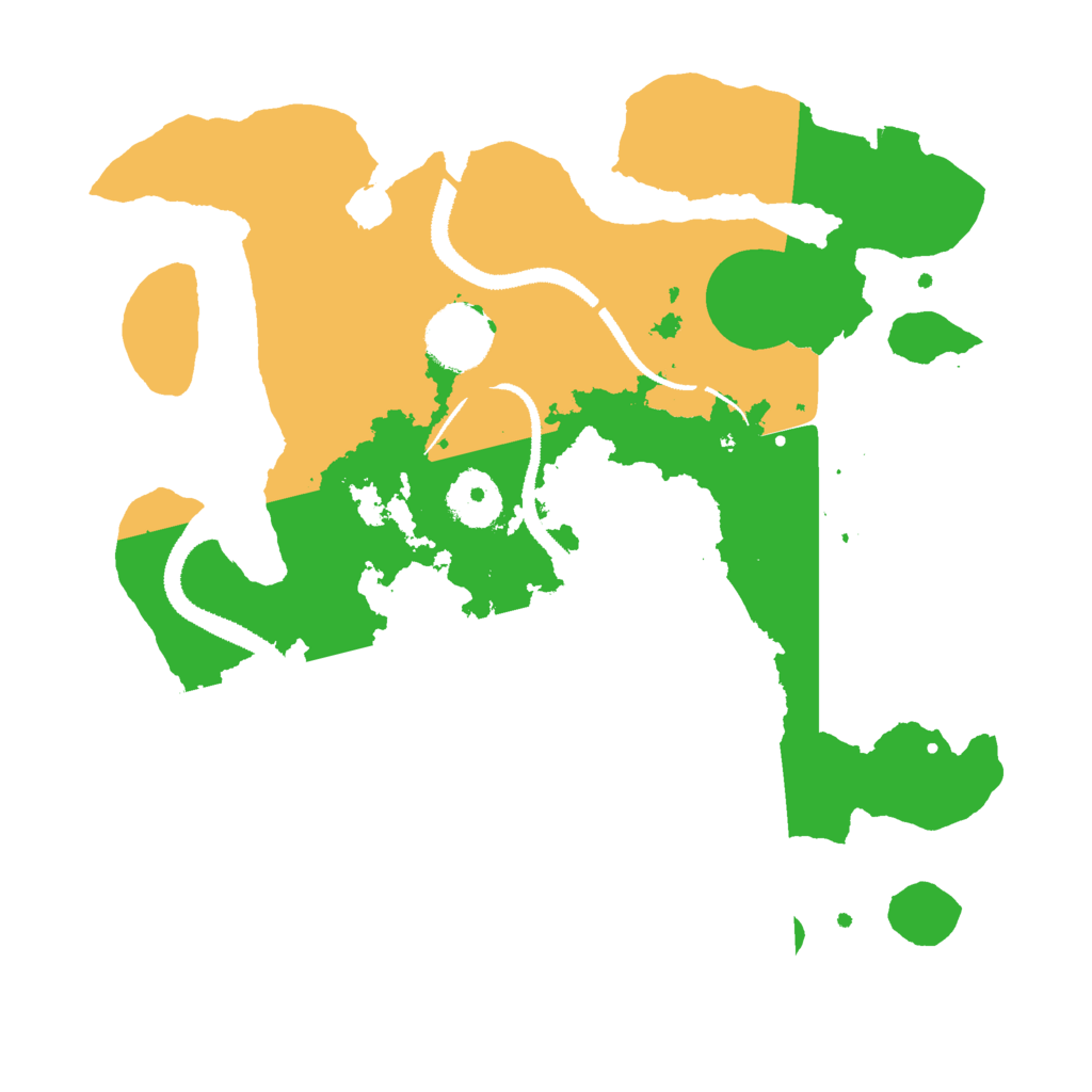 Biome Rust Map: Procedural Map, Size: 3000, Seed: 19478