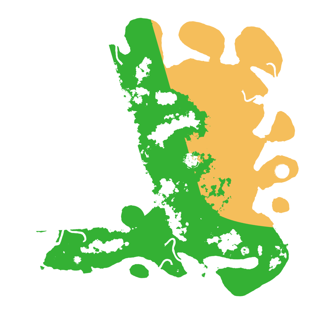 Biome Rust Map: Procedural Map, Size: 3850, Seed: 19651070