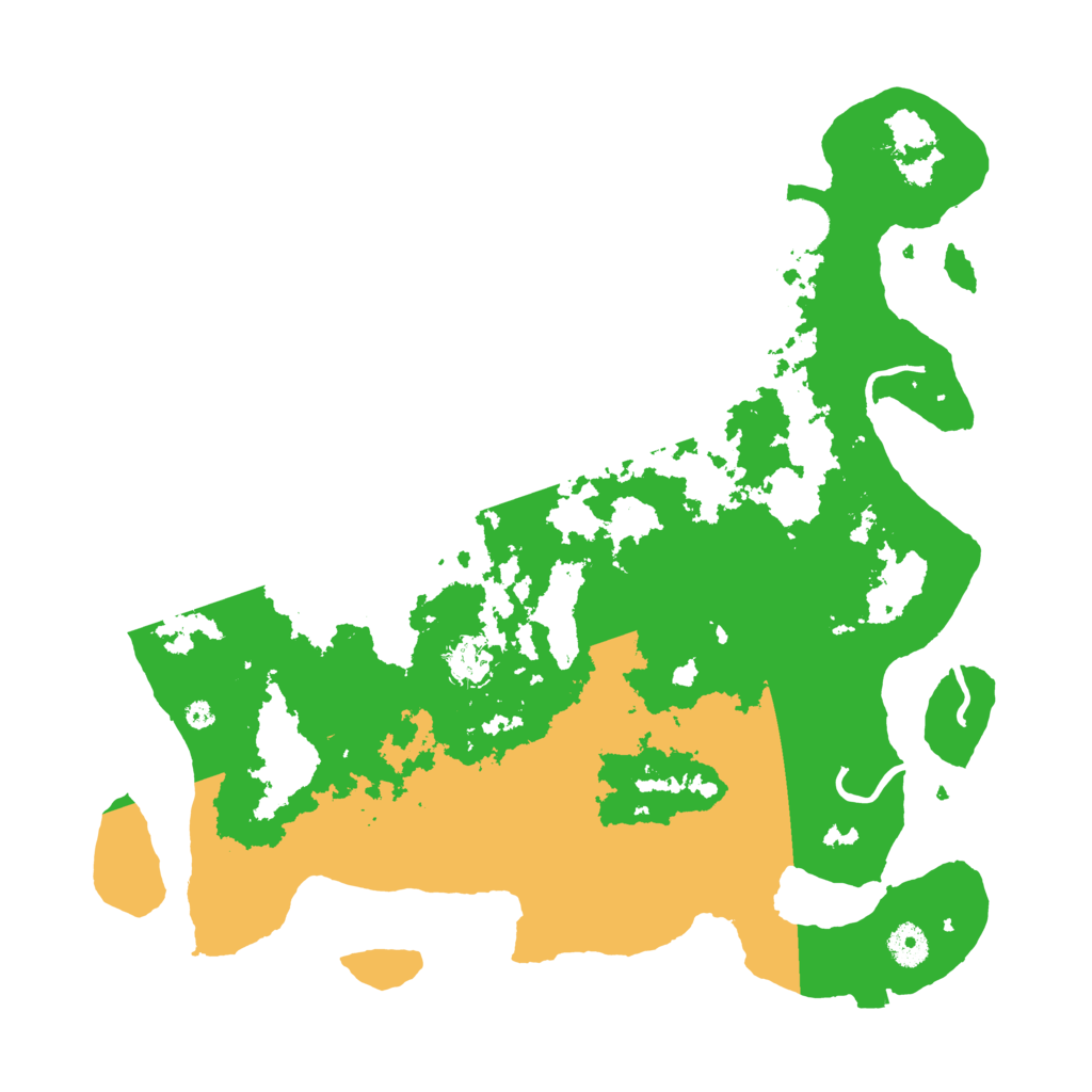 Biome Rust Map: Procedural Map, Size: 4000, Seed: 58155963