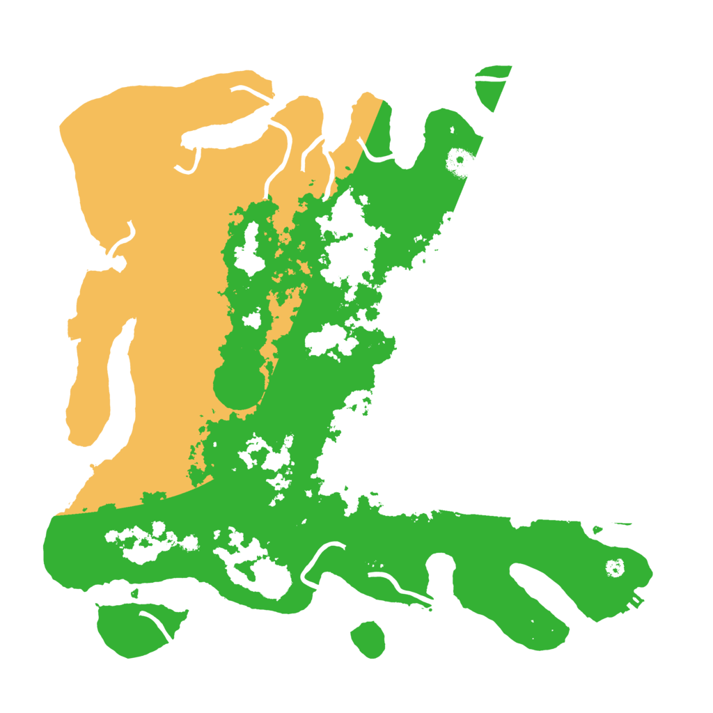 Biome Rust Map: Procedural Map, Size: 3900, Seed: 79068894