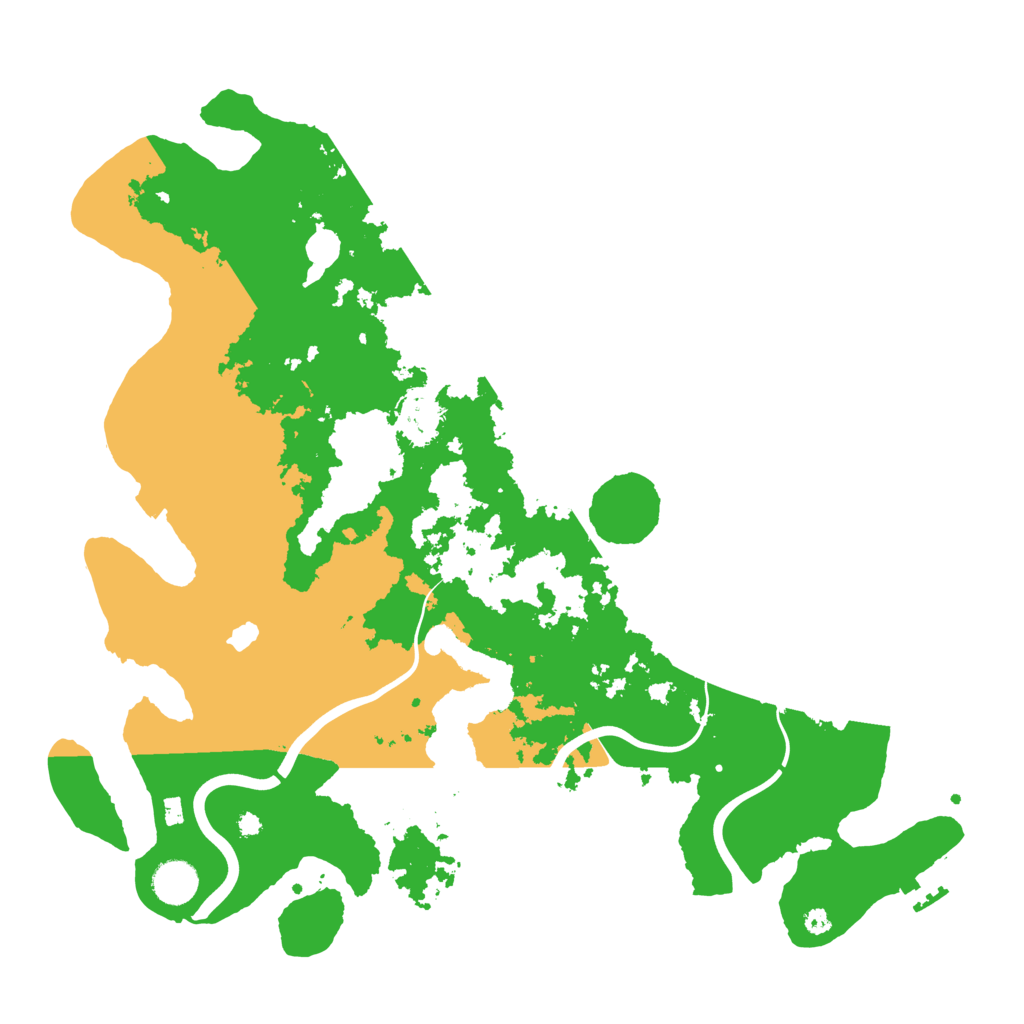 Biome Rust Map: Procedural Map, Size: 4000, Seed: 807991743