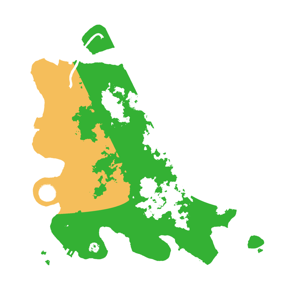 Biome Rust Map: Procedural Map, Size: 3000, Seed: 143256