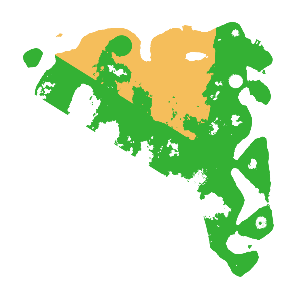 Biome Rust Map: Procedural Map, Size: 3750, Seed: 410166901