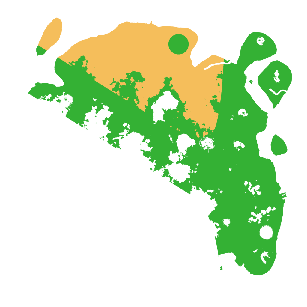 Biome Rust Map: Procedural Map, Size: 4000, Seed: 2079145244