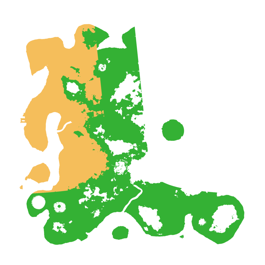 Biome Rust Map: Procedural Map, Size: 3500, Seed: 1869983626