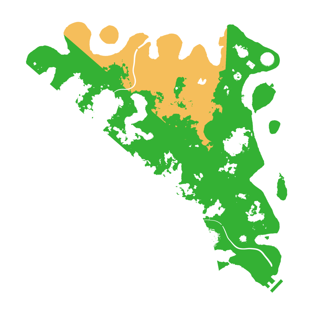 Biome Rust Map: Procedural Map, Size: 4000, Seed: 79240493