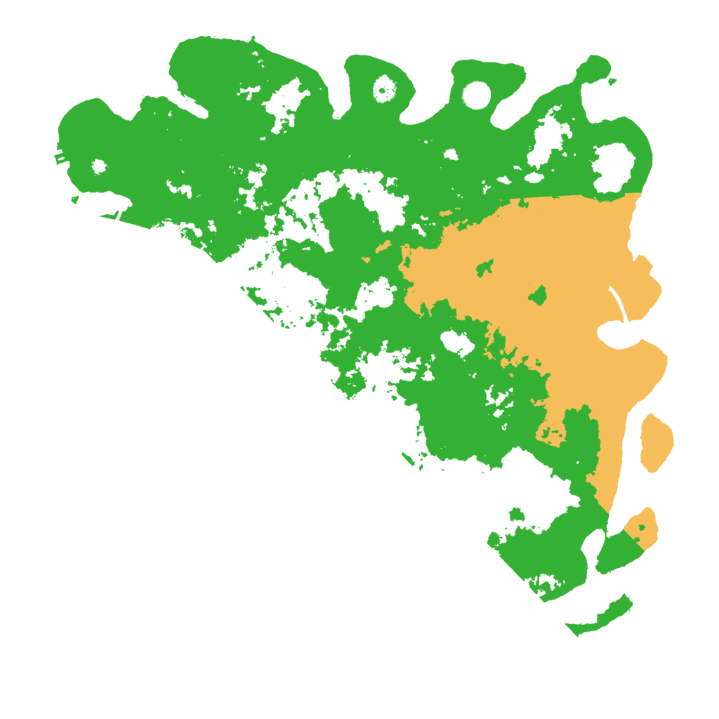 Biome Rust Map: Procedural Map, Size: 4500, Seed: 1248381032