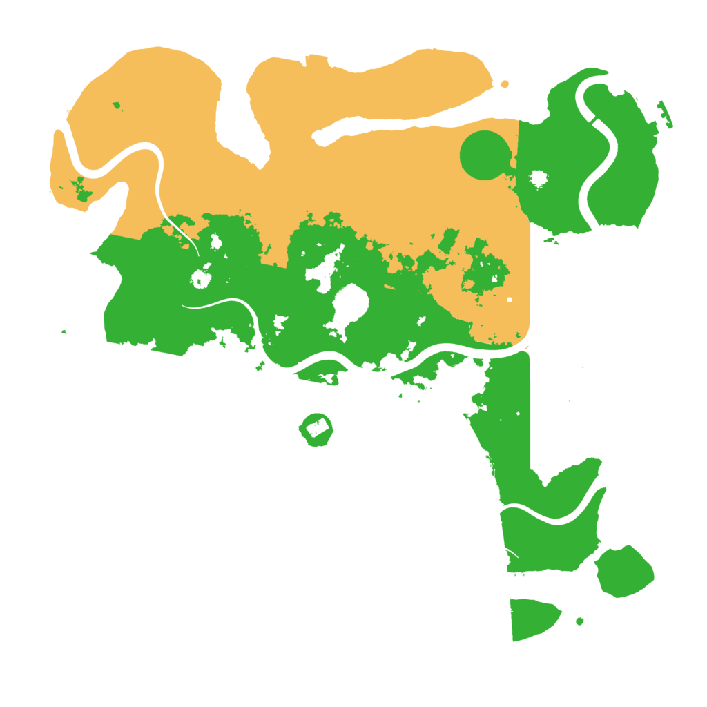 Biome Rust Map: Procedural Map, Size: 3750, Seed: 53580581