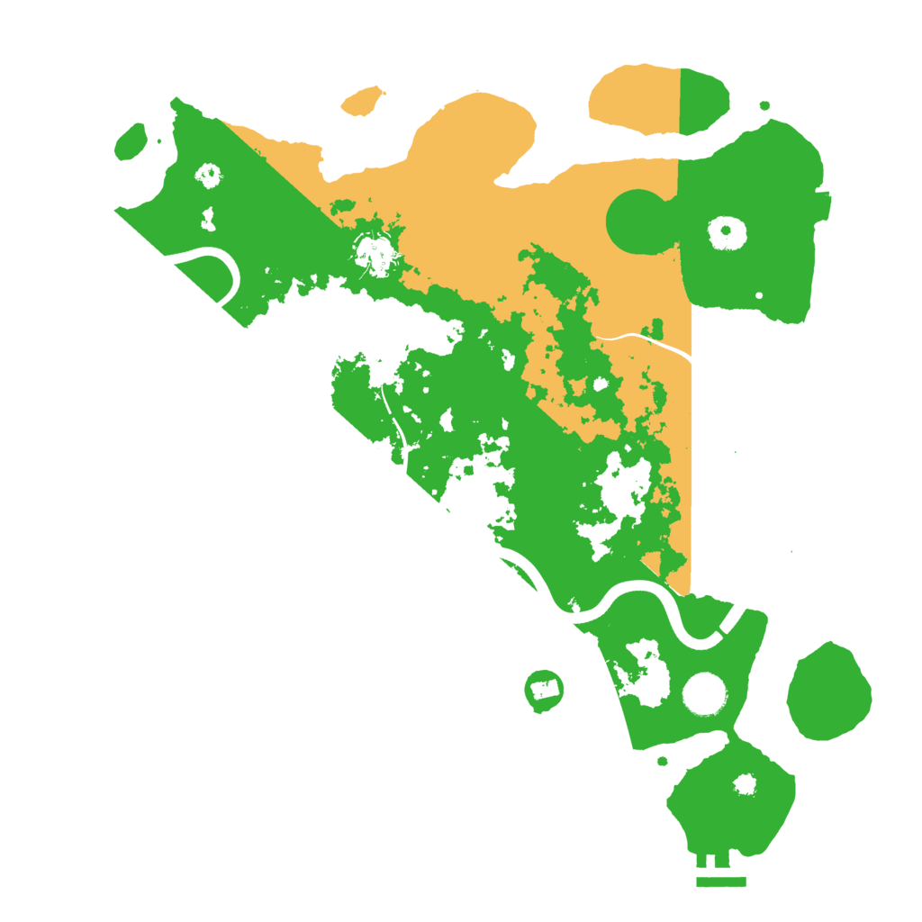 Biome Rust Map: Procedural Map, Size: 3750, Seed: 96071619