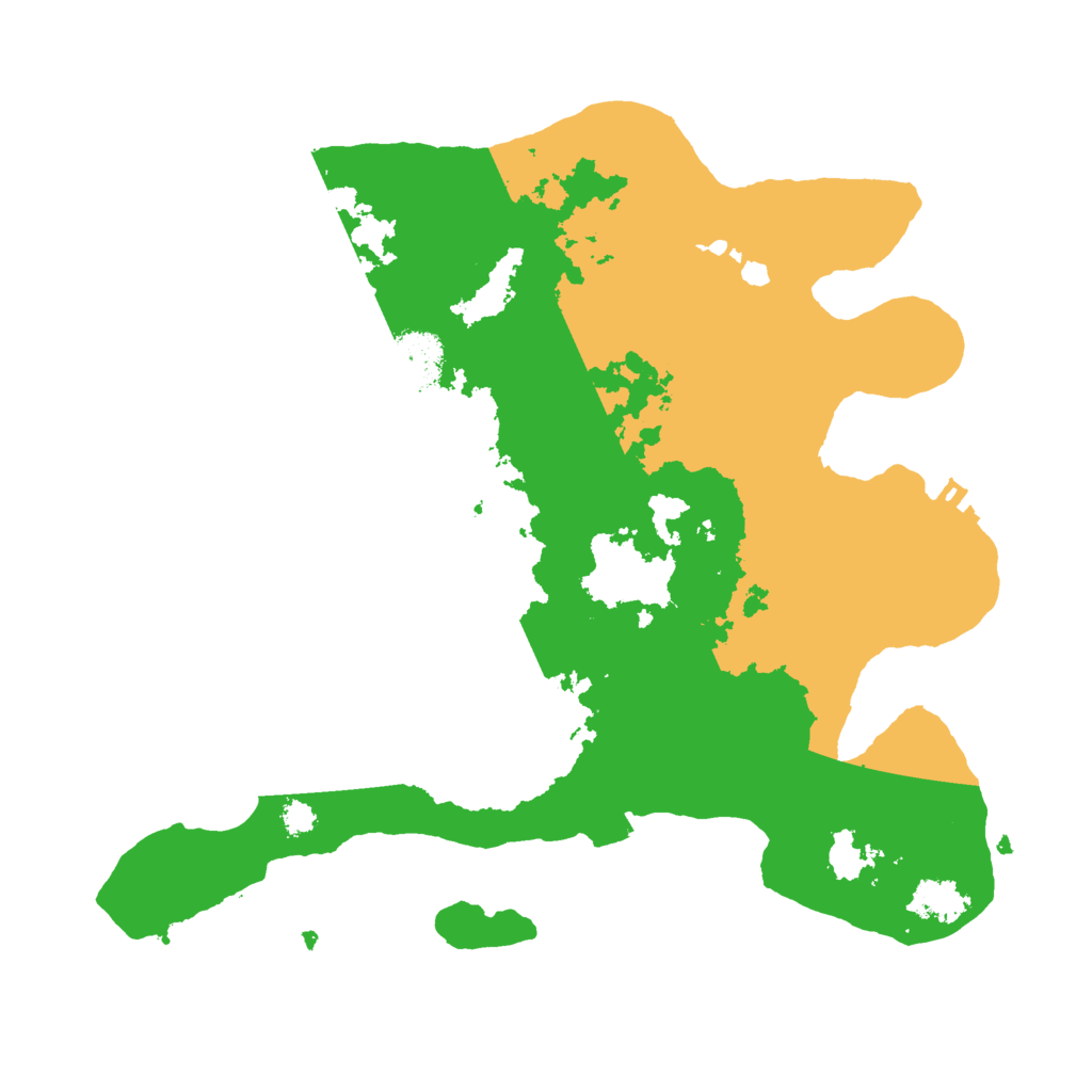 Biome Rust Map: Procedural Map, Size: 3000, Seed: 1988